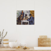 Poster Paul Cezanne - Les Joueurs De Cartes (Cuisine)