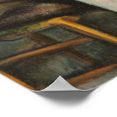 Poster Paul Cezanne - Les Joueurs De Cartes (Coin)