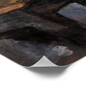 Poster Paul Cezanne - Madame Cezanne appuyée sur une tabl (Coin)