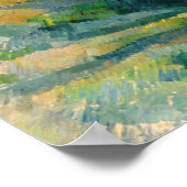 Poster Paul Cezanne - Maisons en Provence, Vallée du Riau (Coin)