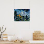 Poster Paul Cezanne - Mont Saint-Victoire & Château Noir (Cuisine)