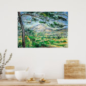 Poster Paul Cézanne, Mont Sainte-Victoire, Courtald (Cuisine)