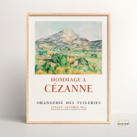 Paul Cézanne Mont Sainte-Victoire Paysage serein