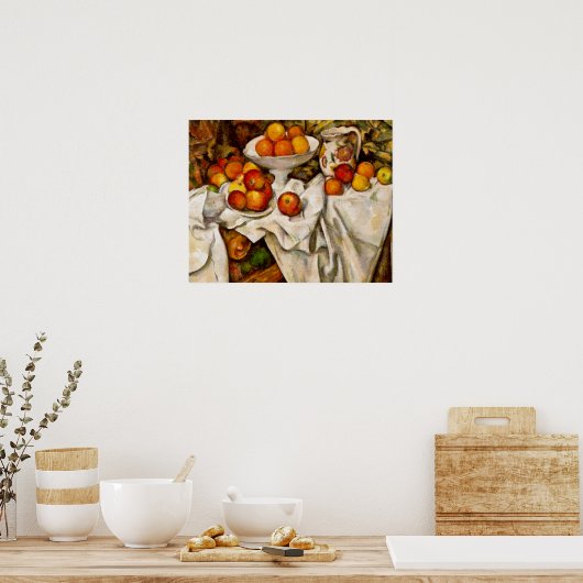 Poster Paul Cezanne Pomples Oranges Impressionnisme (Cuisine)