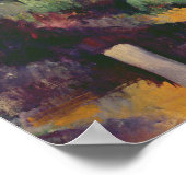 Poster Paul Cezanne | Red rock, c.1895 (huile sur toile) (Coin)