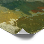 Poster Paul Cézanne - Route tournante à Montgeroult (Coin)