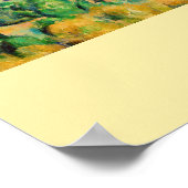 Poster Paul Cezanne - Sélection de chefs-d'oeuvre paysage (Coin)