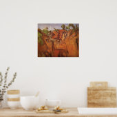 Poster Paul Cezanne Steinbruch Bibemus (Cuisine)