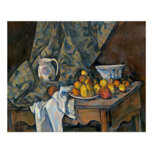 Poster Paul Cezanne   Still Life with Apples and Peaches,