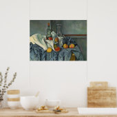 Poster Paul Cezanne | The Pepperment Bottle, 1893-95 (hui (Cuisine)