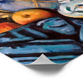 Poster Paul Cezanne - Vie Encore Avec Pommes (Coin)
