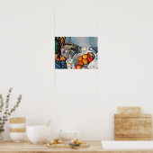 Poster Paul Cezanne - Vie Encore Avec Pommes (Cuisine)