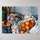 Poster Paul Cezanne - Vie Encore Avec Pommes (Devant)