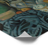 Poster Paul Cezanne - Vie morte avec pommes (Coin)