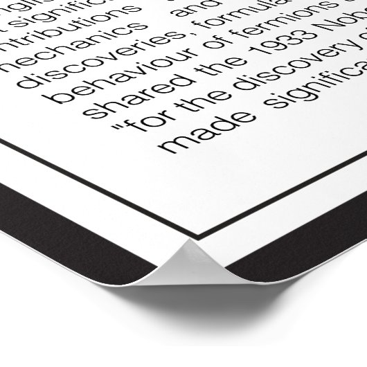 Poster Paul Dirac (Coin)