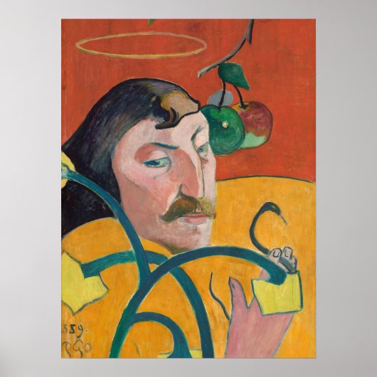 Poster Paul Gauguin Autoportrait Art Moderne (Devant)
