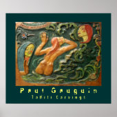 Poster Paul Gauguin : Caravages de Tahiti (Devant)