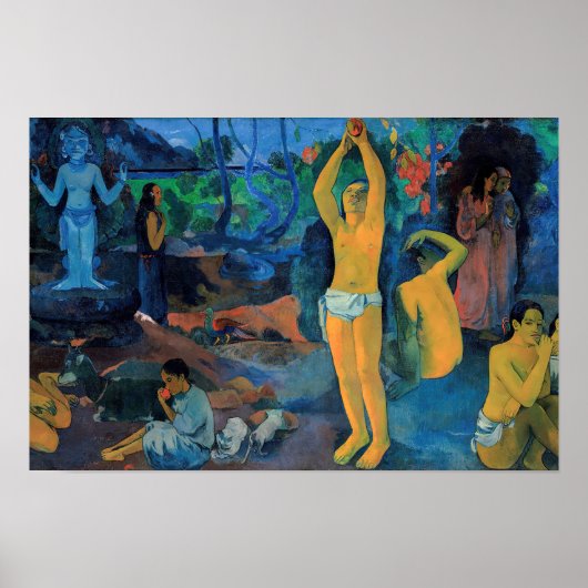 Poster Paul Gauguin - D'où venons-nous ? (Devant)