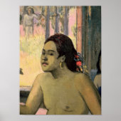 Poster Paul Gauguin | Eiaha Ohipa ou Tahitians dans une c (Devant)