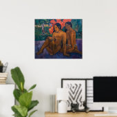 Poster Paul Gauguin - Et l'or de leur corps (Bureau à domicile)