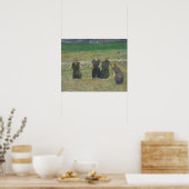 Poster Paul Gauguin - Femmes Baigner (Cuisine)
