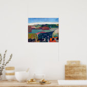 Poster Paul Gauguin Haystacks en Bretagne (Cuisine)