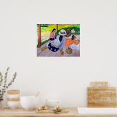 Poster Paul Gauguin La Siesta (Cuisine)