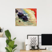 Poster Paul Gauguin | La Vague (Bureau à domicile)