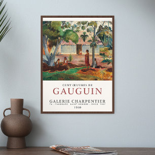 Poster Paul Gauguin Le Grand Arbre 1891 Art Tahiti