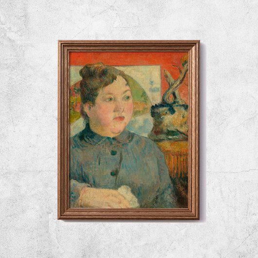 Poster Paul Gauguin Madame Art Wall