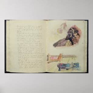 Poster Paul Gauguin   Pages from 'Noa Noa', 1893-94