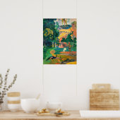 Poster Paul Gauguin - Paysage avec Peacocks / Matamoe (Cuisine)
