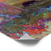 Poster Paul Gauguin - Paysage avec un cochon et un cheval (Coin)