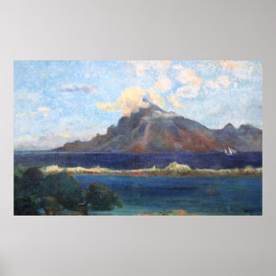 Poster Paul Gauguin Paysage de Te vaa