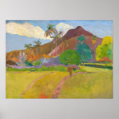Poster Paul Gauguin - Paysage tahitien (Devant)