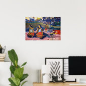 Poster Paul Gauguin - Source sacrée, Douces rêves (Bureau à domicile)