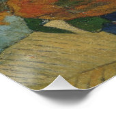 Poster Paul Gauguin Vincent van Gogh peinture tournesols (Coin)