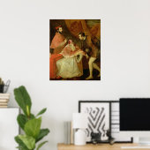 Poster Paul III et ses neveux, 1545 (Bureau à domicile)