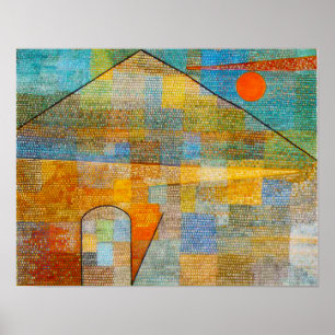 Poster Paul Klee Ad Parnassum