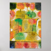 Poster Paul Klee architecture (Devant)