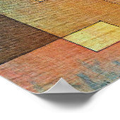 Poster Paul Klee, Architecture polyphonique,  (Coin)