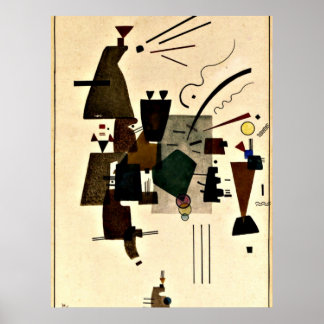 Poster Paul Klee art : Cool réchauffé