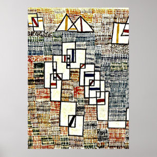 Poster Paul Klee art - Côte de Provence