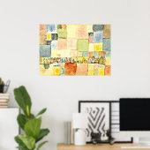 Poster Paul Klee art - Neuer Stadtteil en M (Bureau à domicile)
