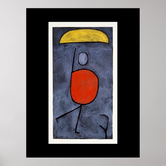 Poster Paul Klee - Avec Parapluie (Devant)
