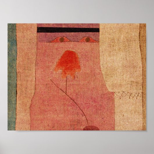Poster Paul Klee - Chanson arabe (Devant)