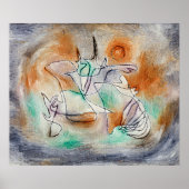 Poster Paul Klee - Chien Hurleur, (Devant)