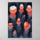 Poster Paul Klee - Croissance des Plantes de nuit (Devant)