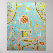 Poster Paul Klee Efflorescence (Devant)