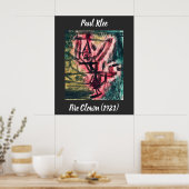 Poster Paul Klee Fire Clown (Cuisine)